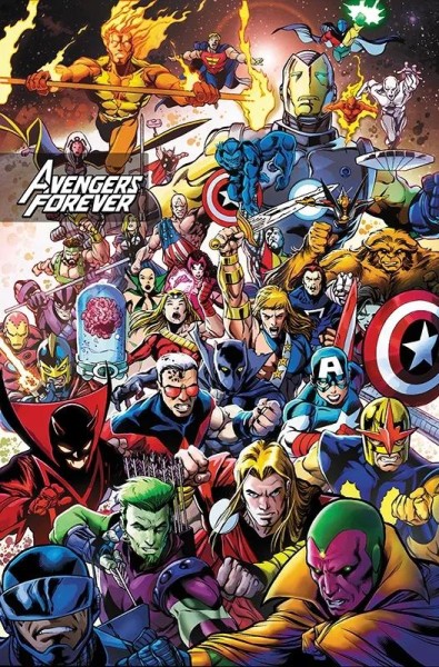 Avengers Forever Paperback 1 Variant-Cover, Panini