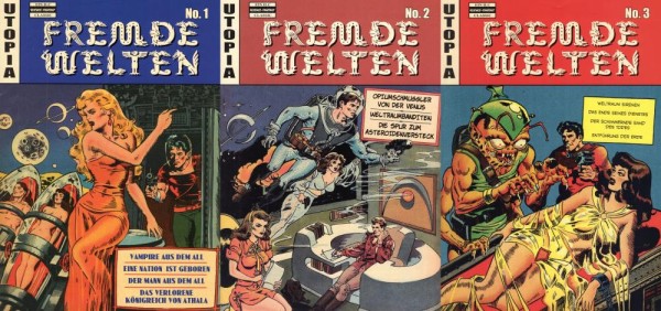 Fremde Welten 1-10 (Z0-1), ilovecomics Verlag