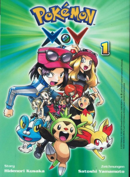 Pokémon X und Y 1, Panini