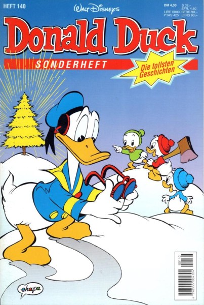 Die tollsten Geschichten von Donald Duck Sonderheft 140 (Z1), Ehapa