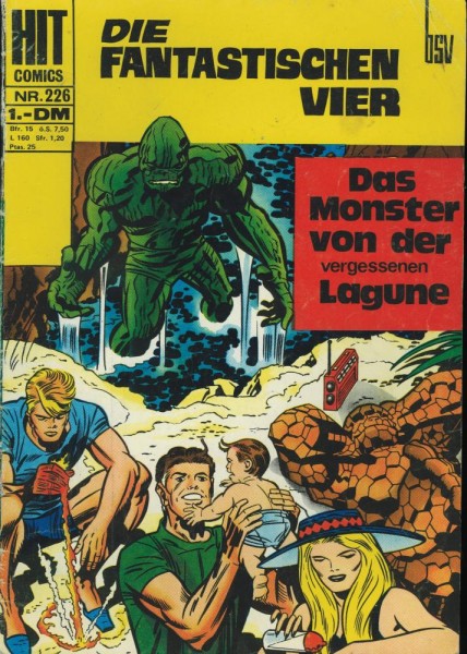 Hit Comics 226 - Die Fantastischen Vier (Z2), bsv