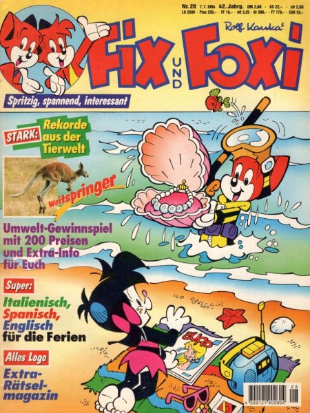 Fix und Foxi 42. Jg. 28 (Z1), Pabel