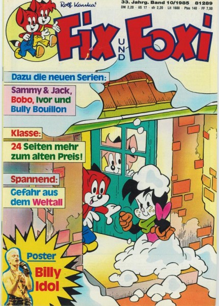 Fix und Foxi 33. Jg. 10 (Z1-2), Pabel