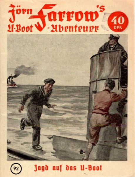 Jörn Farrow's U-Boot-Abenteuer 92 (Z0-1/1, St), Verlag für moderne Literatur