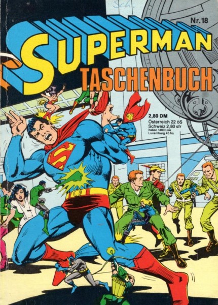 Superman Taschenbuch 18 (Z2, Sz), Ehapa