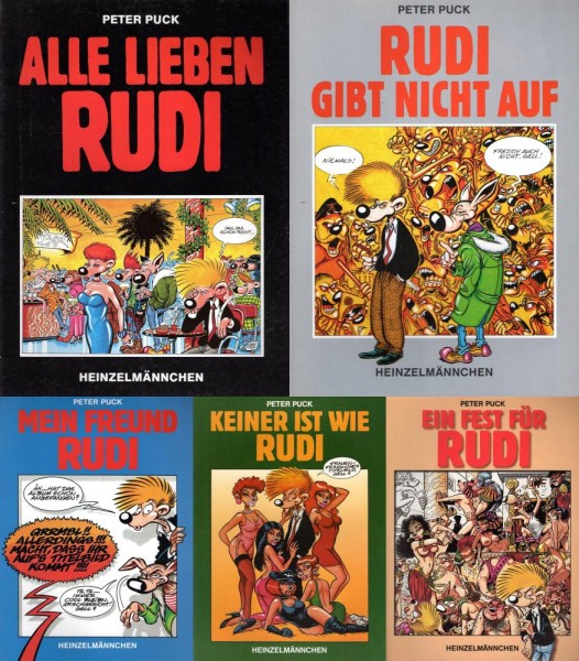 Peter Puck - Rudi 1-5 (Z0, 1. Auflage), Heinzelmännchen