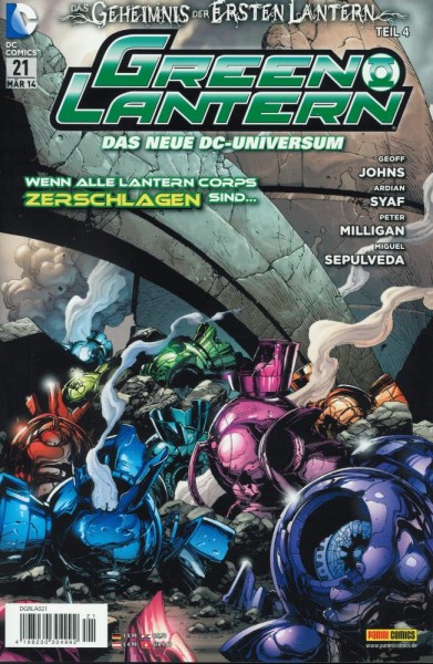 Green Lantern 21, Panini