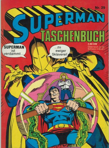 Superman Taschenbuch 29 (Z1, St), Ehapa