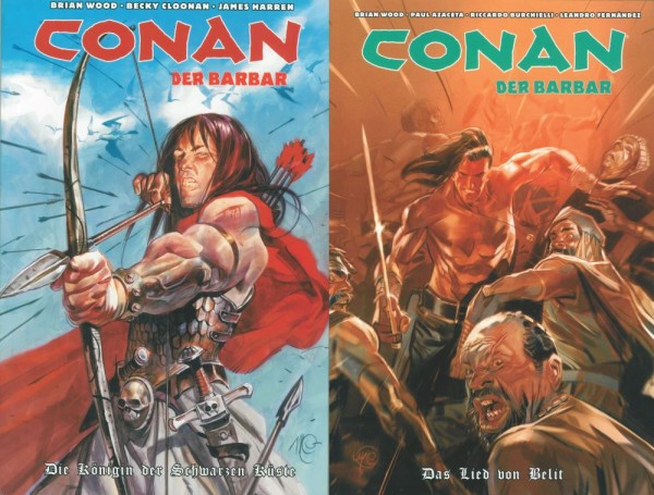 Conan der Barbar 1-4 (Z0-1), Panini