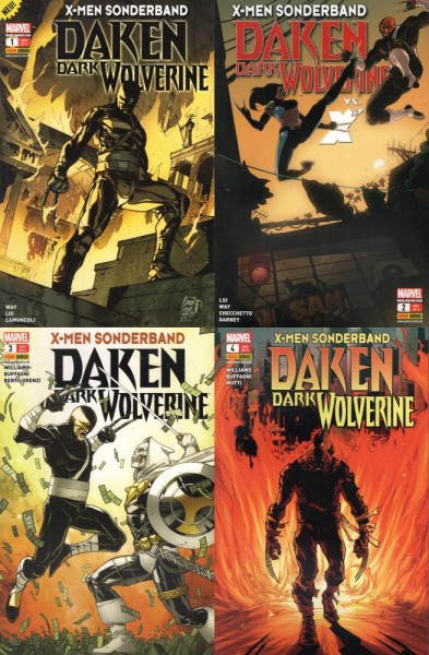 X-Men Sonderband - Daken Dark Wolverine 1-4 (Z0), Panini