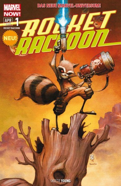 Rocket Raccoon 1, Panini