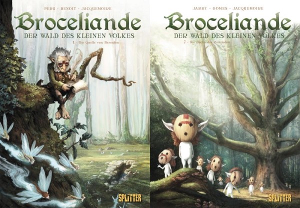 Broceliande - Der Wald des kleinen Volkes 1-7, Splitter