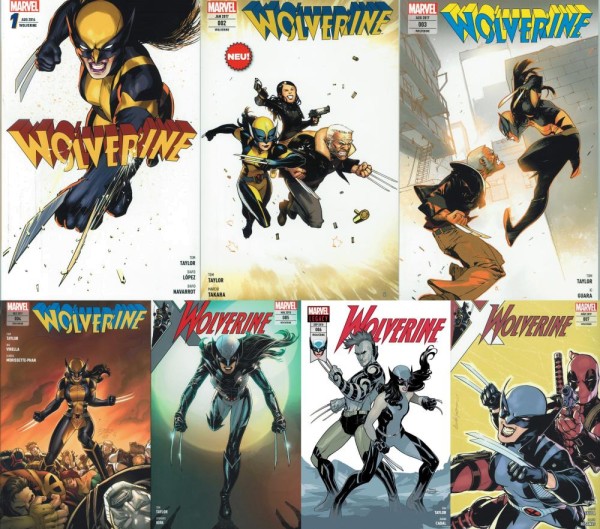 Wolverine (All New 2016) 1-7 (Z0), Panini