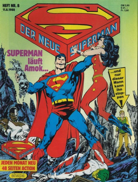 Der neue Superman 1988 8 (Z1), Ehapa