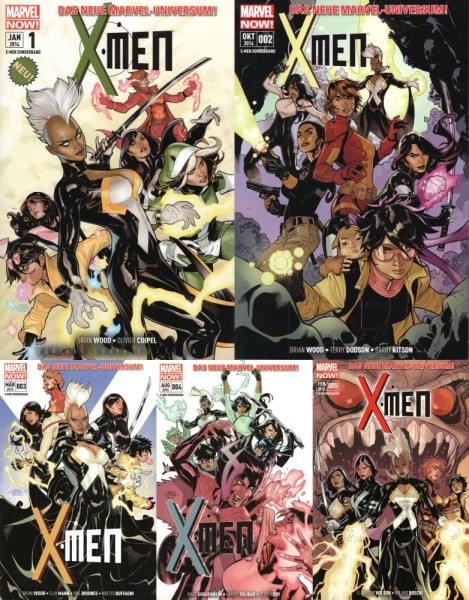 X-Men Sonderband (2013-2016) 1-5 (Z0), Panini