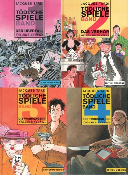 Tödliche Spiele 1-4 (Z1), Edition Moderne