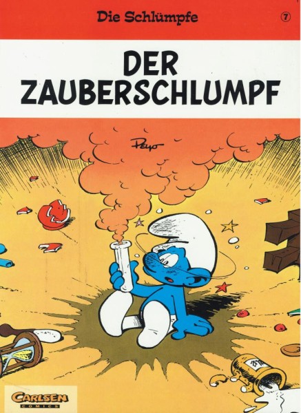 Die Schlümpfe 7 (Z1, 1. Auflage), Carlsen