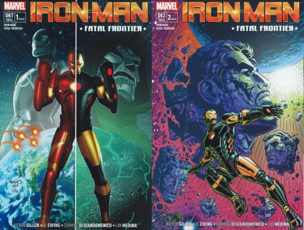 Iron Man - Fatal Frontier 1+2 (Z0), Panini