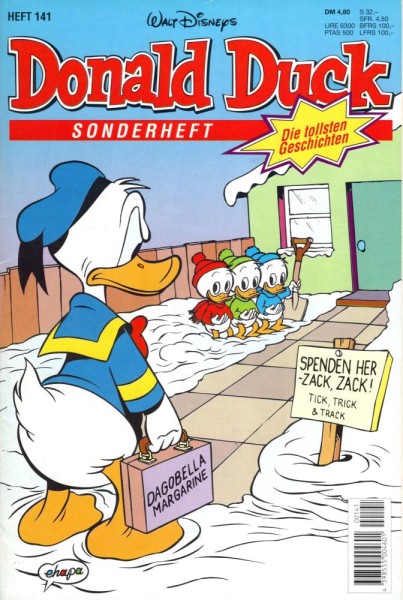 Die tollsten Geschichten von Donald Duck Sonderheft 141 (Z1), Ehapa