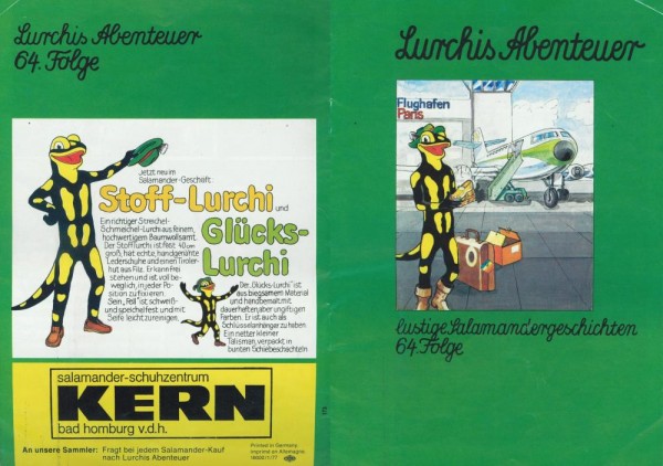 Lurchis Abenteuer 64 (Z1-2), Salamander