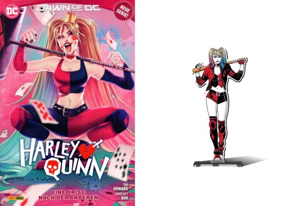 Harley Quinn (2024) 1 mit Acryl-Figur, Panini