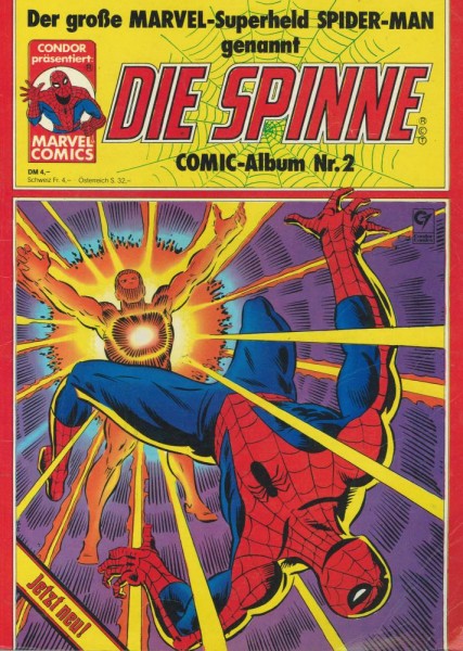 Die Spinne - Comic Album 2 (Z1-2/2), Condor